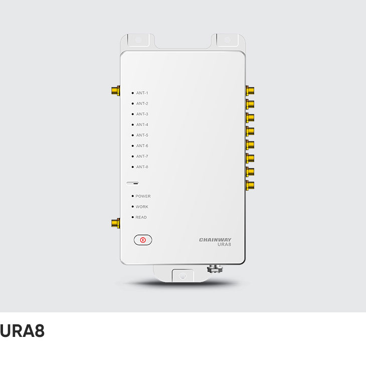 URA8 超高頻讀寫器|固定式rfid閱讀器|rfid工業(yè)讀寫器|八通道