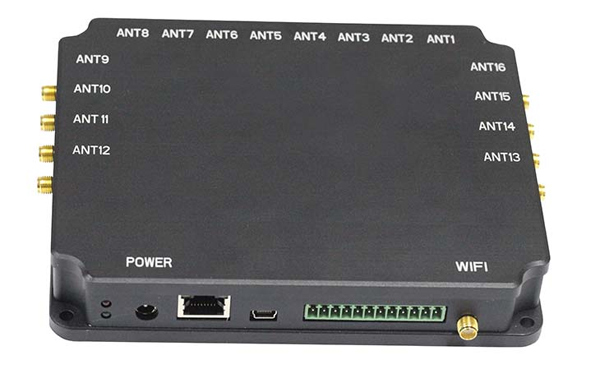 F5816 RFID 固定式 十六通道讀寫器_工業(yè)級超高頻rfid讀寫器_20米遠距離讀寫器 8dBi天線