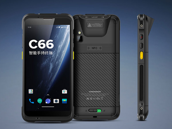 超高頻rfid一體式手持終端 C66_Impinj E510芯片_Android 11_rfid手持機讀寫器