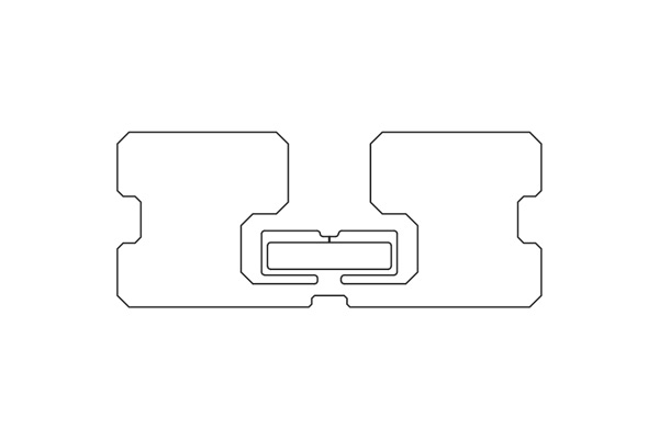 U8 干inlay 72x30mm - UHF RFID U8 Inlay - 超高頻RFID標(biāo)簽