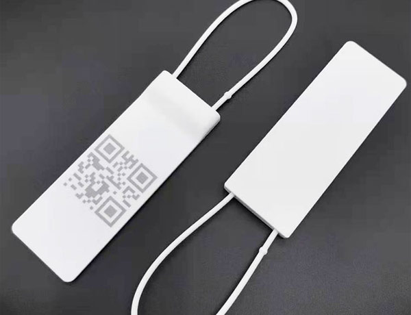 rfid鞋帽服飾產(chǎn)品防偽標(biāo)簽88x32x237mm_防偽防竄貨電子標(biāo)簽_服裝商品rfid標(biāo)簽
