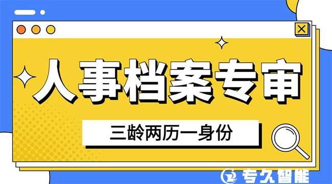 干部檔案專審是做什么的-玖拓智能